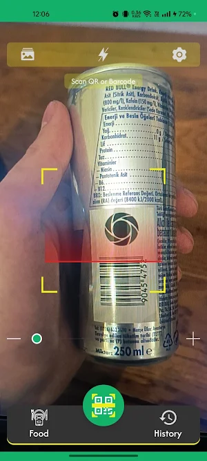 Foodify: Ai Food Scanner Screenshot 0