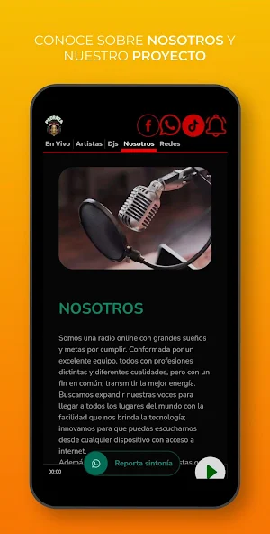 Pedraza Estéreo Screenshot 3