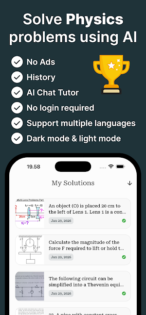 Physics Quiz & Homework Helper Screenshot 0
