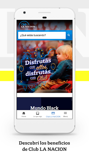 LA NACION y Club LA NACION Screenshot 1