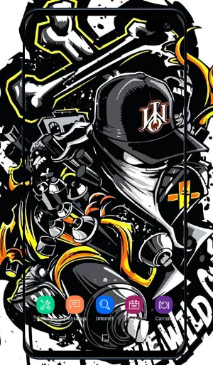 Graffiti Wallpaper - Street Art Background Screenshot 0