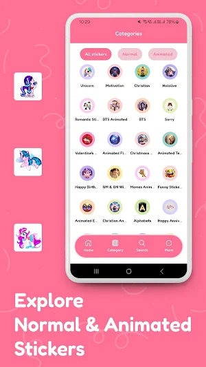 Unicorn Stickers Screenshot 3