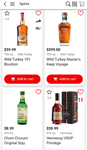 LES Wine And Spirits Screenshot 0