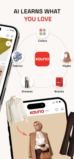 Kauna: AI for Modest Fashion Screenshot 1