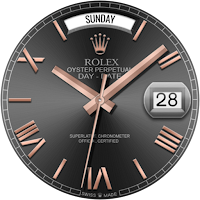 Rolex Day-Date Watch face
