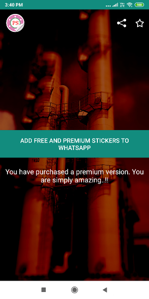 Piping Stickers for Whatsapp Screenshot 0