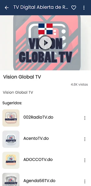 Dominican TV Channels Screenshot 2