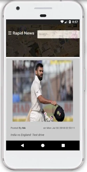Rapid News Screenshot 0