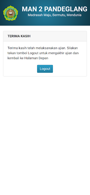 MAN 2 Pandeglang Screenshot 1
