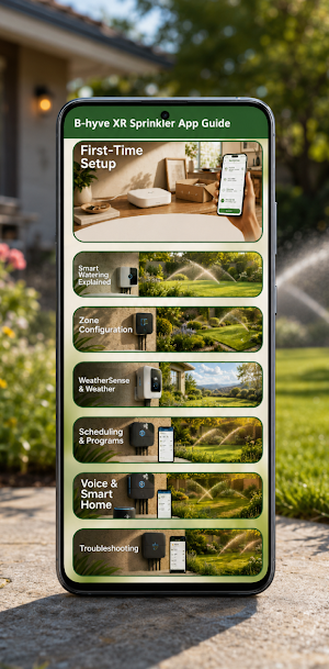 B-hyve XR Sprinkler App Guide Screenshot 1