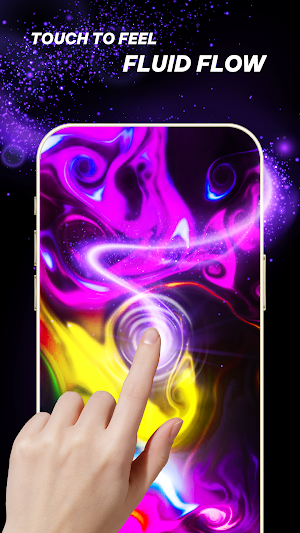 Magic Fluids - Live Wallpaper Screenshot 1