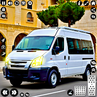Flying Dubai Van Sim Car Games