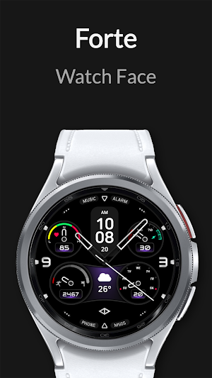 Forte: Hybrid Watch Face Screenshot 2
