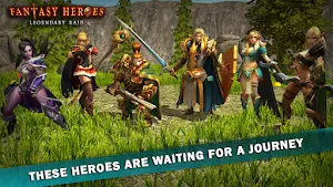 Fantasy Heroes: Legendary Raid RPG Action Offline Screenshot 0