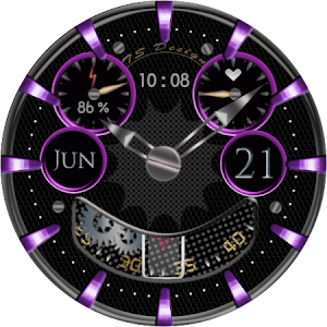 SilverWheel Watch Face Wear OS Screenshot 2