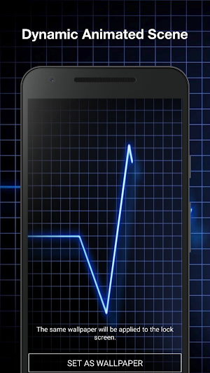 Heart Rate Live Wallpaper Screenshot 1