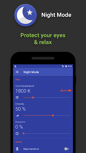 Night Mode - Blue Light Filter Screenshot 0