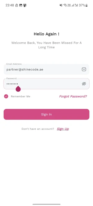 ShineCode Partner Screenshot 0