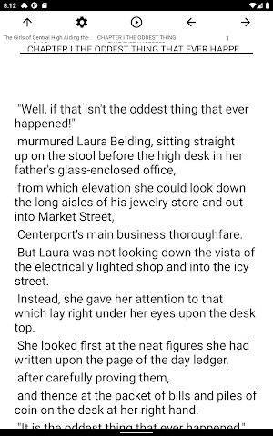 Book, The Girls of Central Hig Screenshot 3