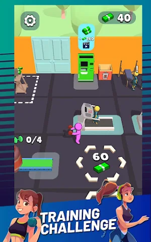 Fitness center tycoon Screenshot 1