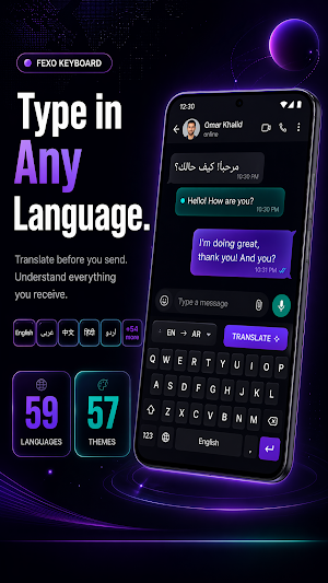 Keyboard - Translator Keyboard Screenshot 0