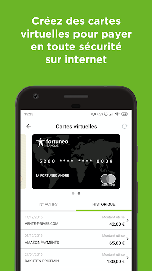 Fortuneo, mes comptes banque & bourse en ligne Screenshot 3