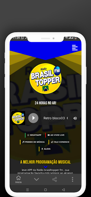 Rádio Brasil Topper Screenshot 3
