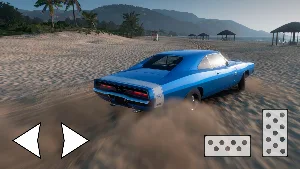 Retro Dodge Car Simulator Screenshot 1