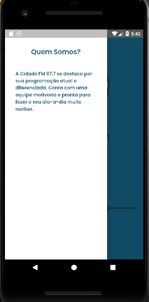 Rádio Cidade FM Screenshot 1