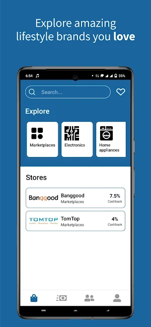 SavShops Cashback Service Screenshot 0