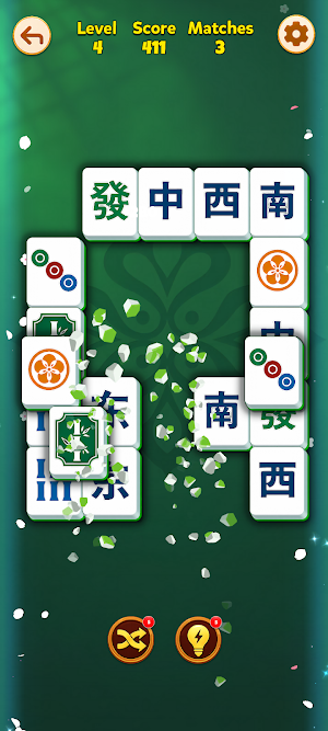 Mahjong Tile Match Blast game Screenshot 1