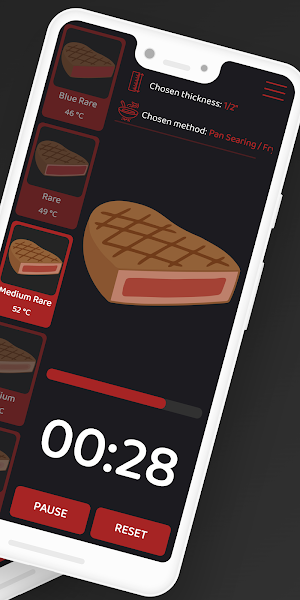 Steak Timer Screenshot 1