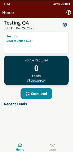 Stova Lead Capture Screenshot 1