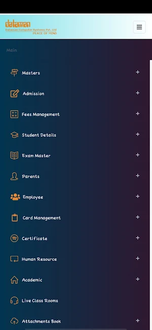 Academic College - ERP Screenshot 1