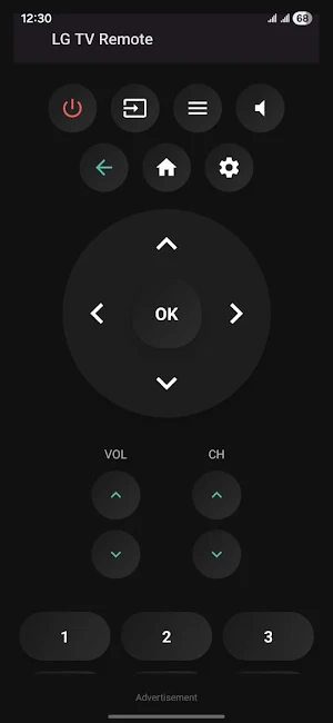LG TV IR Remote Screenshot 0