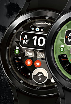 Watch Face Camouflage Wear Os Screenshot 0