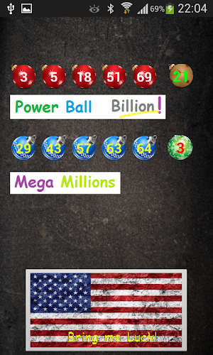 Winner Power Ball MegaMillions Screenshot 1
