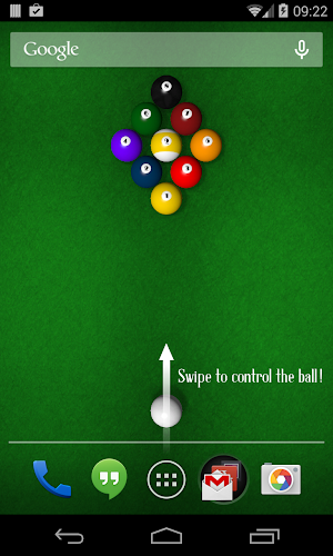 KF Billiards Free Wallpaper Screenshot 0