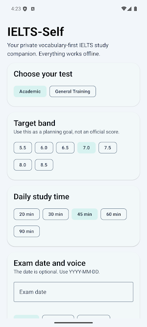 IELTS-Self Screenshot 0