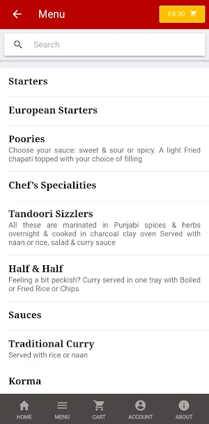 Renfrew Tandoori Screenshot 1