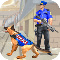Police Dog Hotel Shooting Game