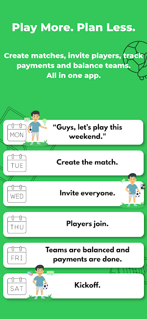 KickArrange Screenshot 0