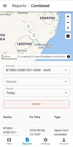 Astra Tracking Screenshot 0
