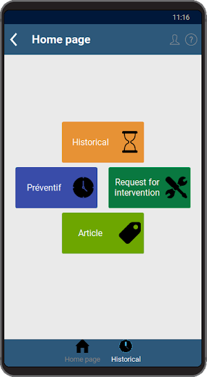 CMMS MyMAINT Screenshot 1