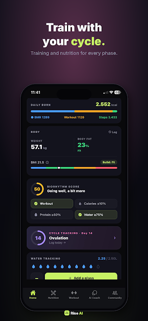 Rise AI: Calorie & Workout Screenshot 3
