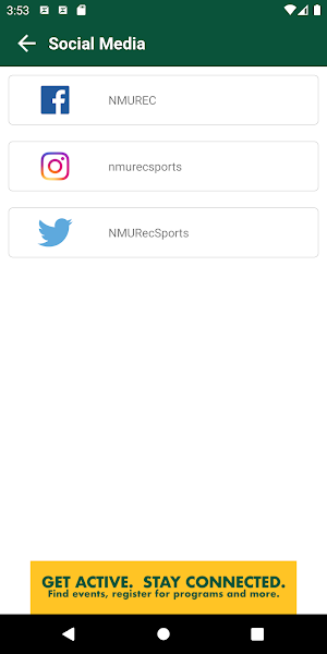 Northern Michigan Rec Sports Screenshot 3