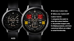 Layering Black Gold ZKin Watch Screenshot 3