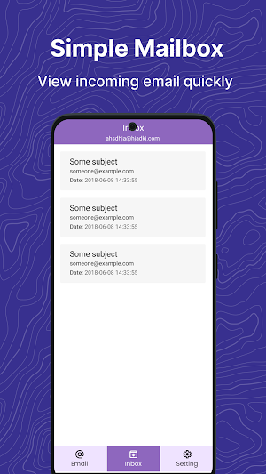 Quick Temp Mail - Temporary Screenshot 1