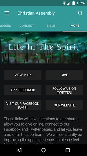 Christian Assembly Berkshires Screenshot 2
