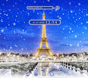 Snowy Paris Screenshot 0